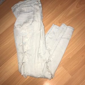 American eagle holy jeans